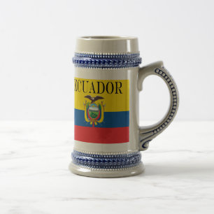 Vlag van Ecuador Bierpul