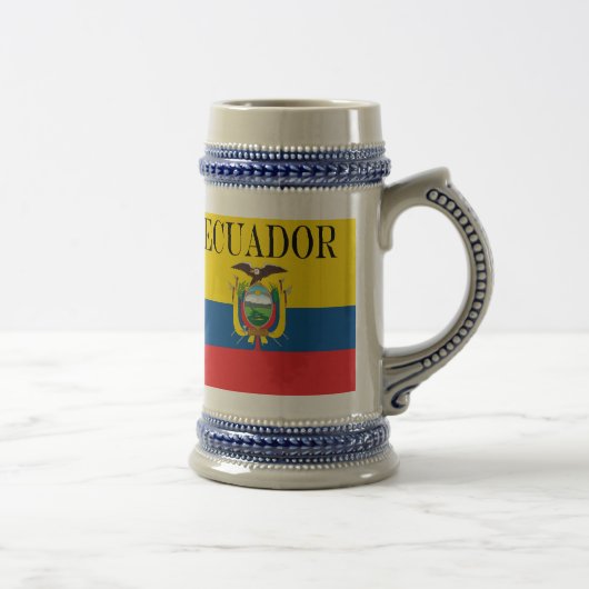 Vlag van Ecuador Bierpul (Rechts)
