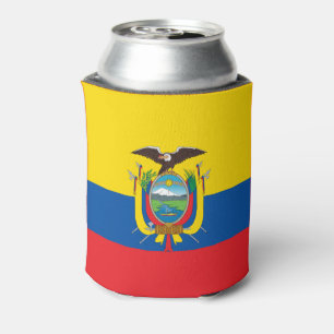 Vlag van Ecuador Blikjeskoeler