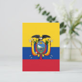 Vlag van Ecuador Briefkaart (Staand voorkant)