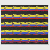 Vlag van Ecuador Cadeaupapier (Vlak)