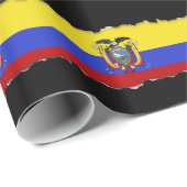 Vlag van Ecuador Cadeaupapier (Rol Hoek)