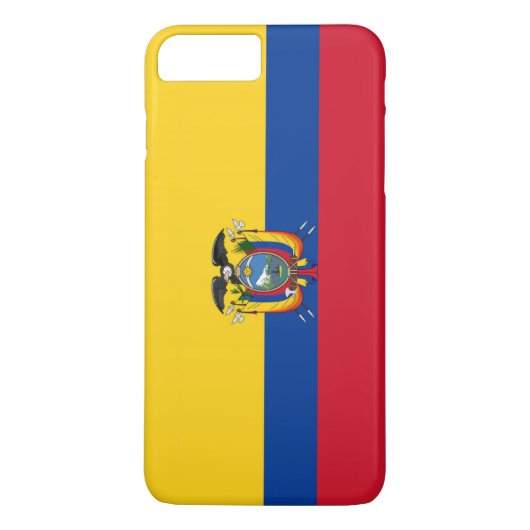 Vlag van Ecuador Case-Mate iPhone Case (Achterkant)