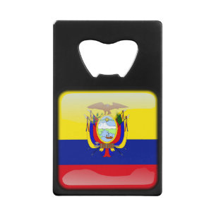 Vlag_van_Ecuador Creditkaart Flessenopener