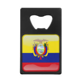 Vlag_van_Ecuador Creditkaart Flessenopener (Achterkant)