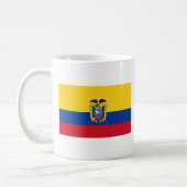 Vlag van Ecuador Koffiemok (Links)
