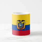 Vlag van Ecuador Koffiemok (Center)