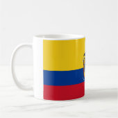 Vlag van Ecuador Koffiemok (Links)