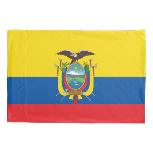 Vlag van Ecuador Kussensloop (Achterkant)
