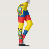 Vlag van Ecuador Leggings (Rechts)
