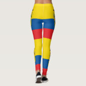 Vlag van Ecuador Leggings (Achterkant)