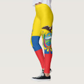 Vlag van Ecuador Leggings (Links)