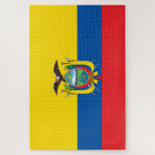 Vlag van Ecuador Legpuzzel (Verticaal)