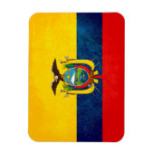 Vlag van Ecuador Magneet (Verticaal)
