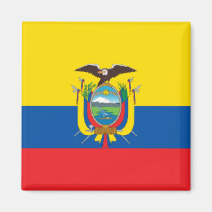 Vlag van Ecuador Magneet