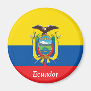 Vlag van Ecuador Magneet