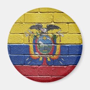 Vlag van Ecuador Magneet
