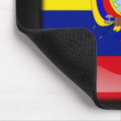 Vlag van Ecuador Muismat (Hoek)