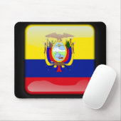Vlag van Ecuador Muismat (Met muis)