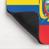 Vlag van Ecuador Muismat (Hoek)