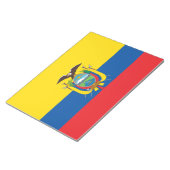 Vlag van Ecuador Notitieblok (Schuin)