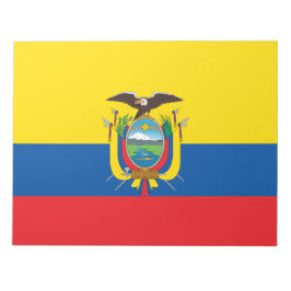 Vlag van Ecuador Notitieblok