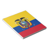 Vlag van Ecuador Notitieblok (Schuin)