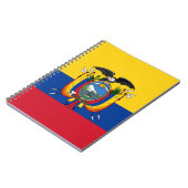 Vlag van Ecuador Notitieboek (Linkerzijde)
