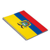 Vlag van Ecuador Notitieboek (Rechterzijde)