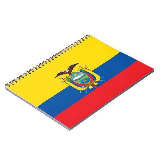 Vlag van Ecuador Notitieboek (Linkerzijde)