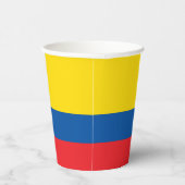 Vlag van Ecuador Papieren Bekers (Rechts)