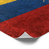  vlag van Ecuador Poster (Hoek)