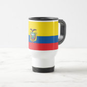 Vlag van Ecuador Reisbeker (Voorkant rechts)