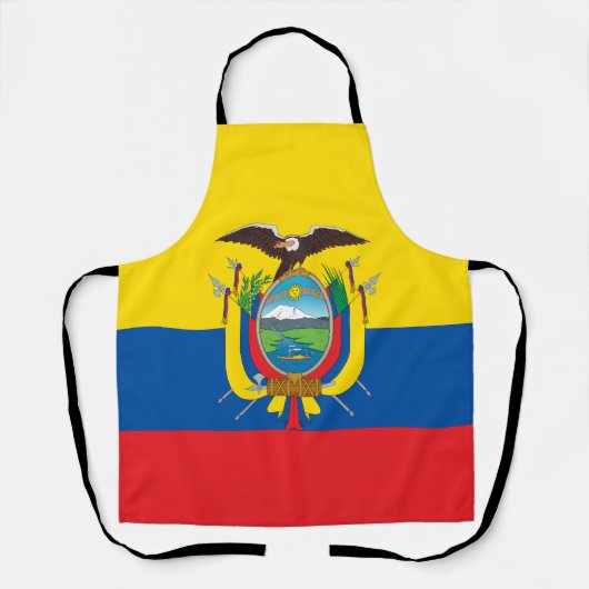 Vlag van Ecuador Schort (Voorkant)