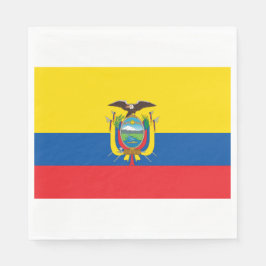 Vlag van Ecuador Servet