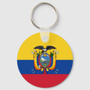 Vlag van Ecuador Sleutelhanger