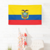 Vlag van Ecuador Spandoek (Insitu)
