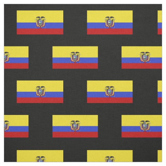 Vlag van Ecuador Stof (Swatch)