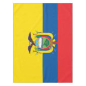 Vlag van Ecuador Tafelkleed (Voorkant)