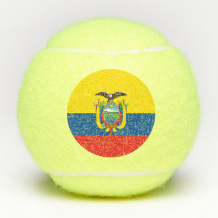 Vlag van Ecuador Tennisballen