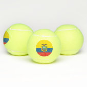 Vlag van Ecuador Tennisballen (Multi)