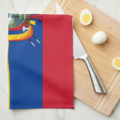 Vlag van Ecuador Theedoek (Quarter Fold)
