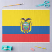 Vlag van Ecuador Tissuepapier (Craft)