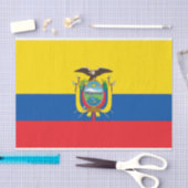 Vlag van Ecuador Tissuepapier (Craft)