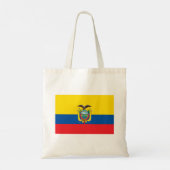 Vlag van Ecuador Tote Bag (Achterkant)
