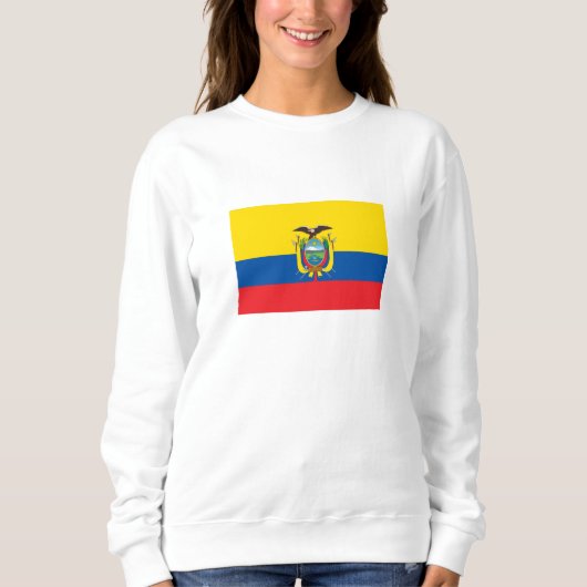 Vlag van Ecuador Trui (Voorkant)
