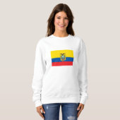 Vlag van Ecuador Trui (Voorkant volledig)