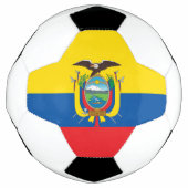 Vlag van Ecuador Voetbal (Voorkant)