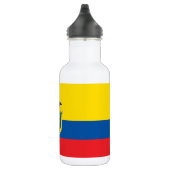 Vlag van Ecuador Waterfles (Rechts)