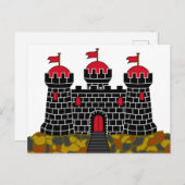 Vlag van Edinburgh - SCOTLAND Briefkaart (Voorkant / Achterkant)